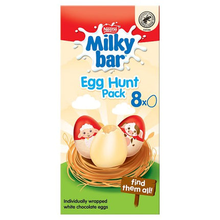 Milkybar Egg Hunt 8pc 120g