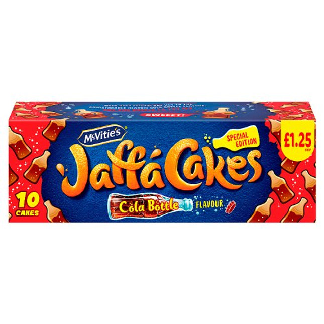 McVitie's Special Edition 10 Cola Bottle Flavour Jaffa Cakes £1.25