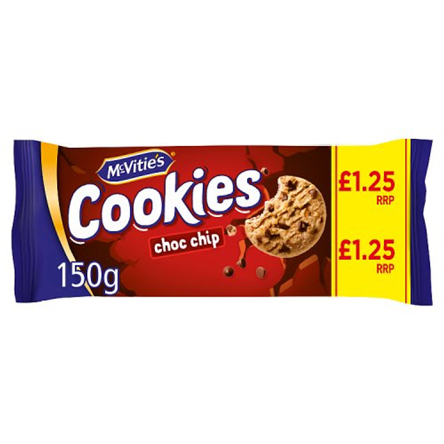 McVitie's Choc Chip Cookies 150g £1.25