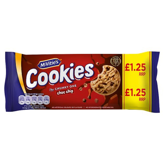 McVitie's Choc Chip Cookies 150g £1.25