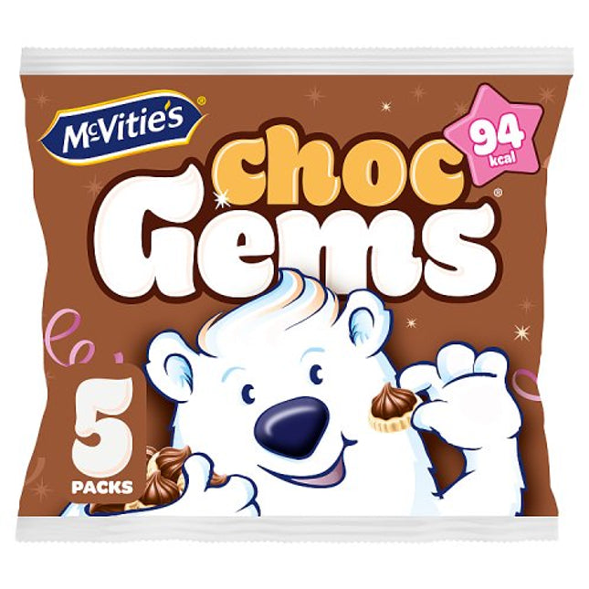 McVitie's Chocolate Iced Gems 5 Pack