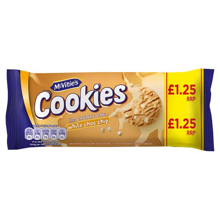 McVitie's White Choc Chip Cookies 150g £1.25