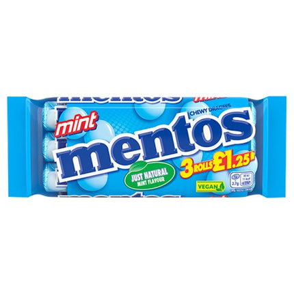 Mentos Mint Rolls 3 Pack £1.25