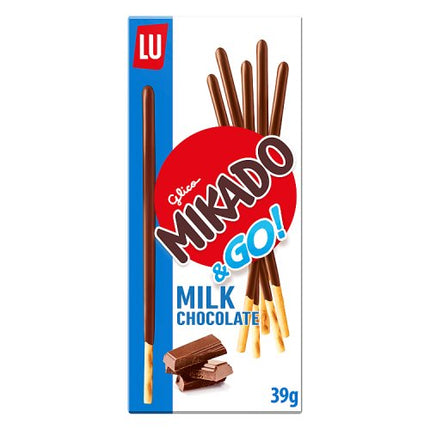 LU Mikado Milk Chocolate Biscuits 39g