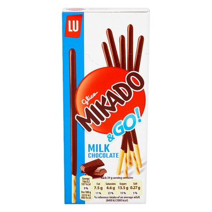 LU Mikado Milk Chocolate Biscuits 39g
