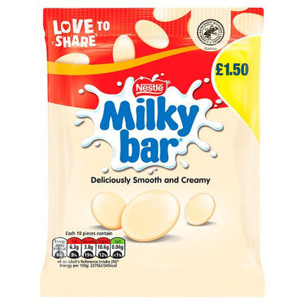 Milkybar Giant Buttons Bag 85g £1.50