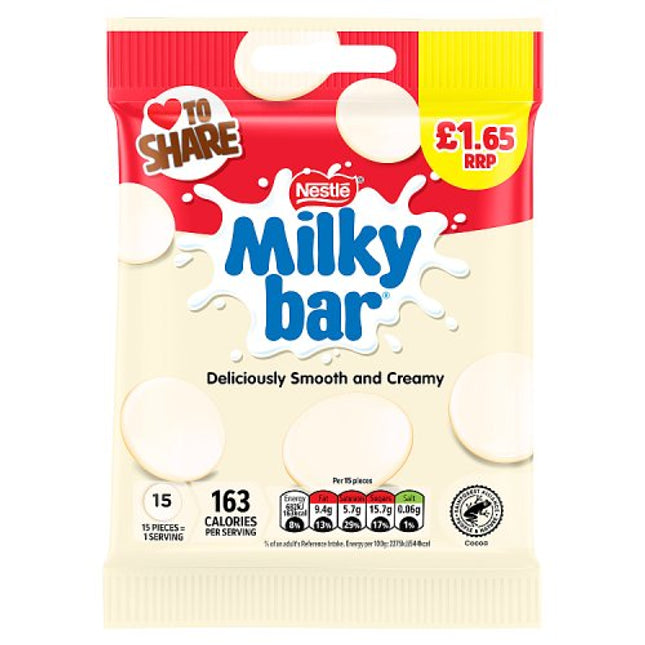Milkybar Buttons Giant Bag 85g £1.65