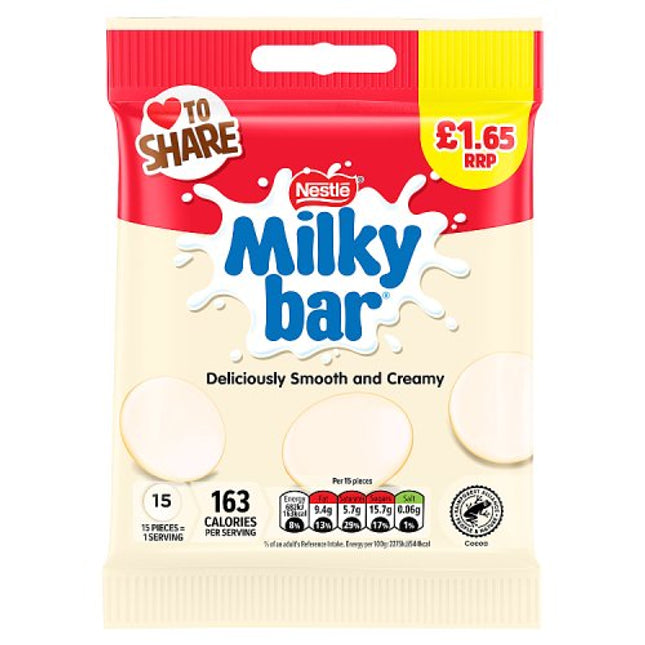 Milkybar Buttons Giant Bag 85g £1.65