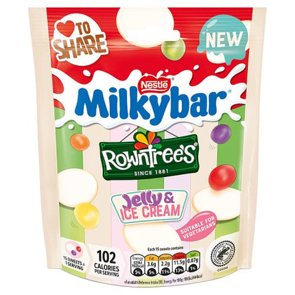 Milkybar Buttons Jelly Ice Cream Pouch 95g