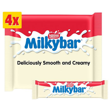 Milkybar Medium Bar Multipack 4x25g