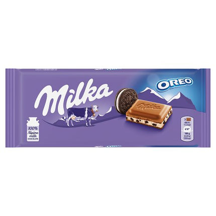 Milka with Oreo Cookie Block 100g