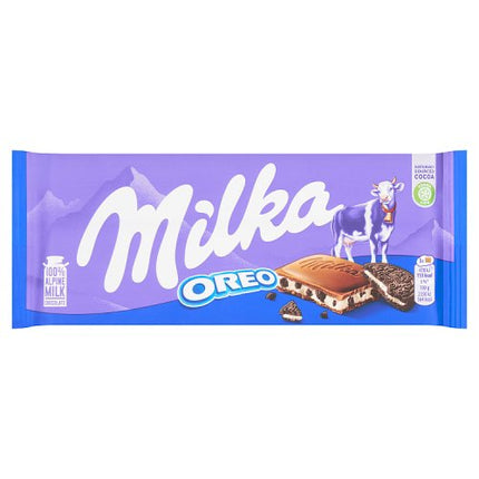 Milka with Oreo Cookie Block 100g