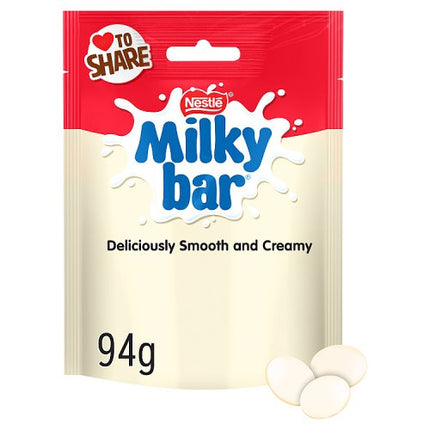 Milkybar White Chocolate Buttons Pouch 94g