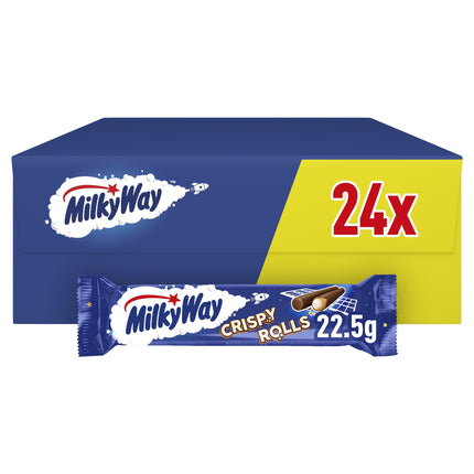 Milky Way Milk Chocolate Crispy Rolls 22.5g