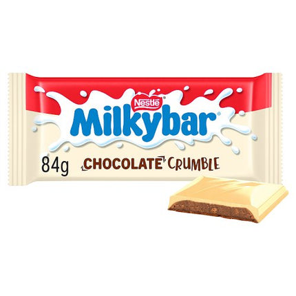 Milkybar White Chocolate Biscuit Block 84g