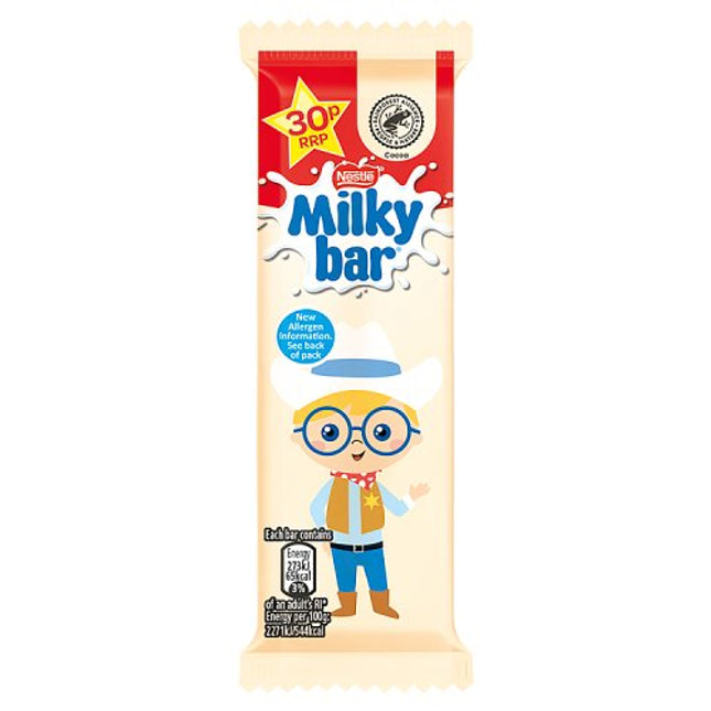 Milkybar Kid White Chocolate Bar 12g 30p