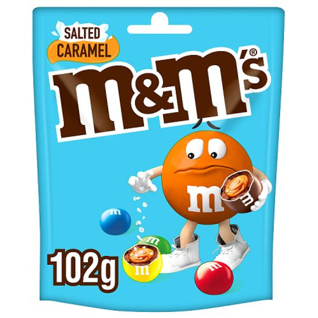 M&Ms Salted Caramel Pouch 102g