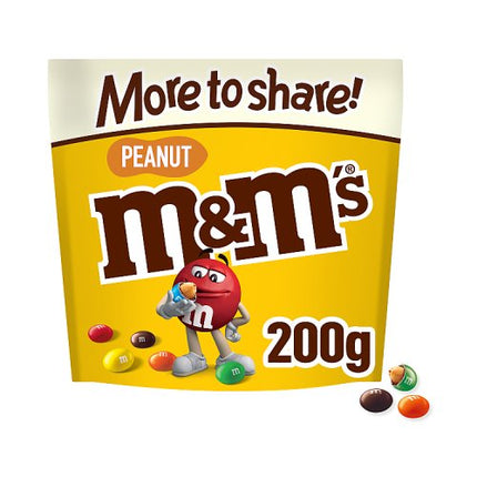 M&M's Peanut More To Share Pouch 200g