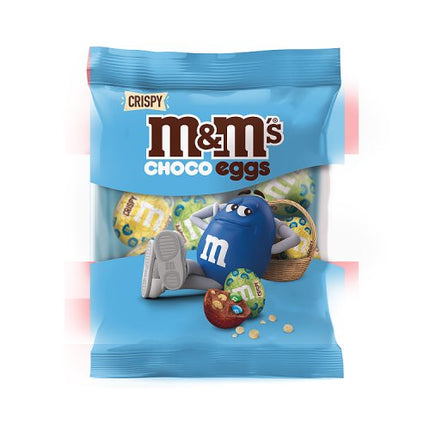 M&M's Crispy Milk Chocolate Easter Mini Eggs Bag 72g