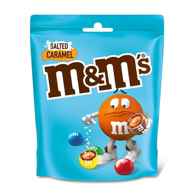 M&Ms Salted Caramel Pouch Bag 102g