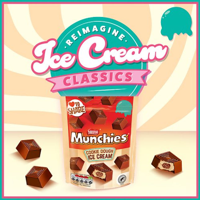 Munchies Cookie Dough Ice Cream Pouch 97g