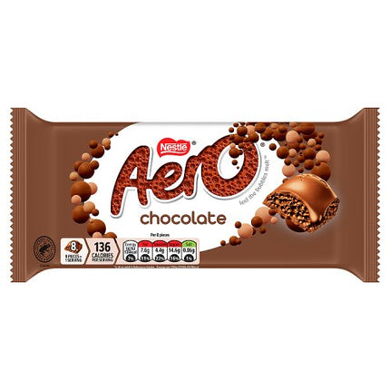 Aero Milk Chocolate Block Bar 90g