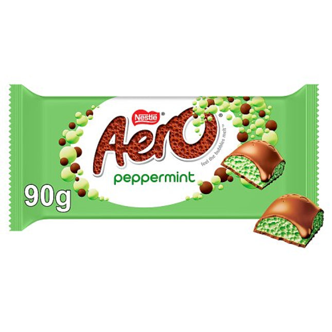Aero Peppermint Block Bar 90g