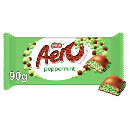 Aero Peppermint Block Bar 90g