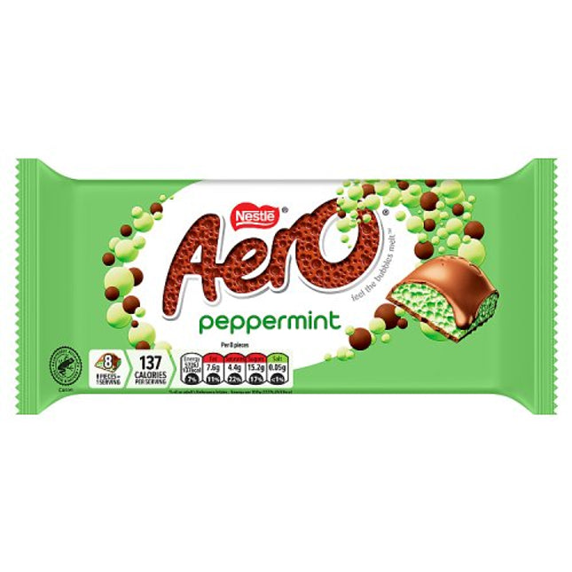 Aero Peppermint Block Bar 90g