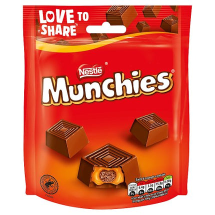 Munchies Milk Chocolate Sharing Pouch 104g