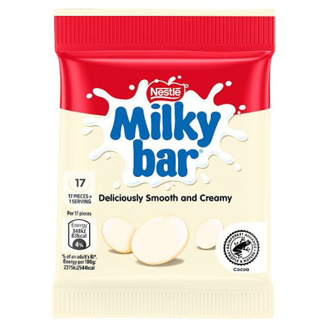 Milkybar White Chocolate Buttons Bag 30g
