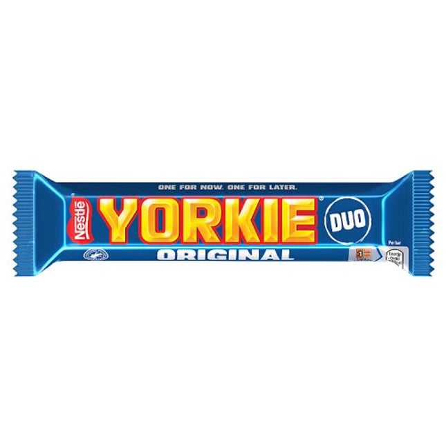 Yorkie Milk Chocolate Duo 72g