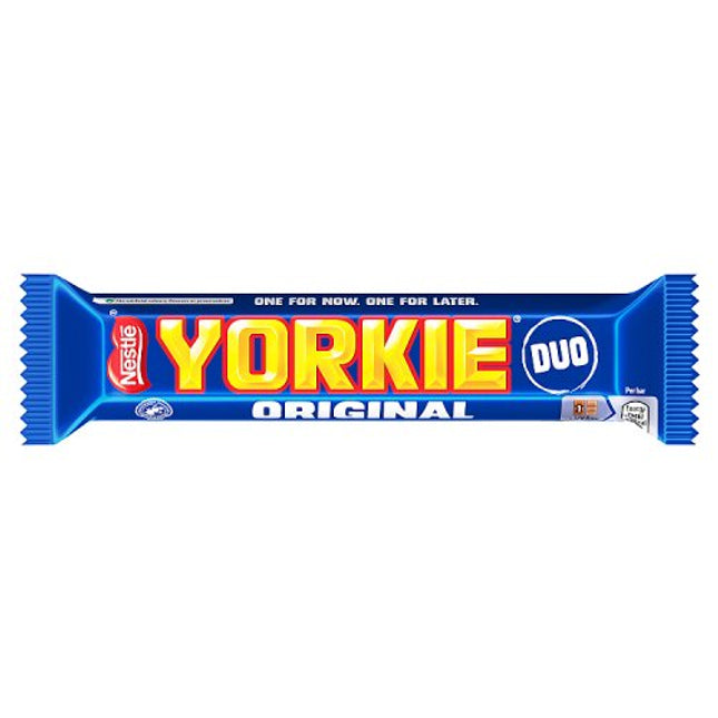 Yorkie Milk Chocolate Duo 72g