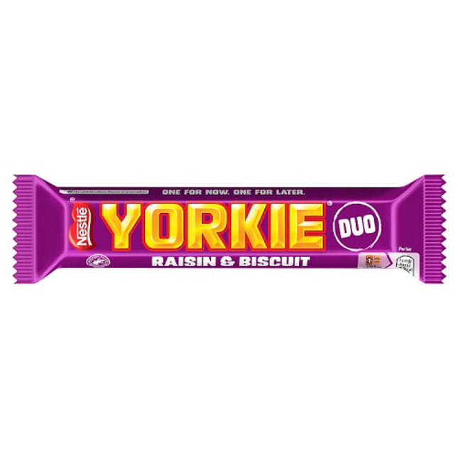 Yorkie Raisin & Biscuit Duo Bar 66g