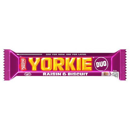 Yorkie Raisin & Biscuit Duo Bar 66g