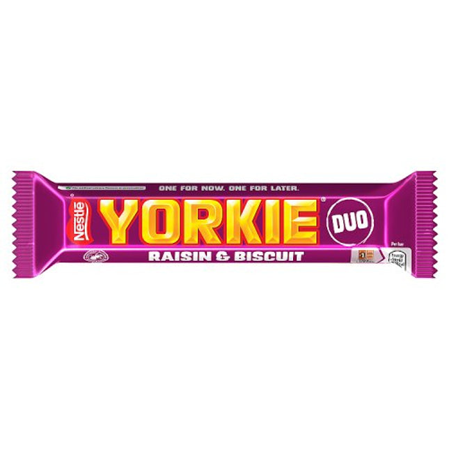 Yorkie Raisin & Biscuit Duo Bar 66g