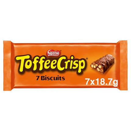 Toffee Crisp Milk Chocolate Biscuit 7 Pack