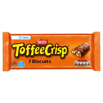 Toffee Crisp Milk Chocolate Biscuit 7 Pack