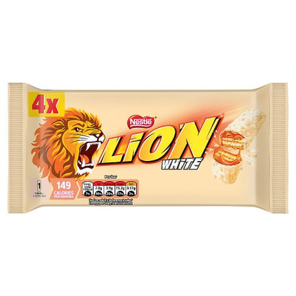 Lion Bar White 4 Pack 120g