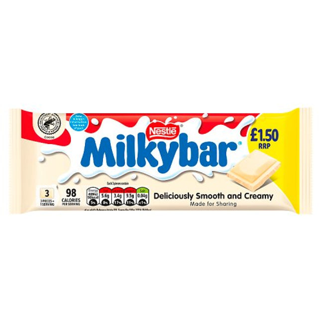 WIGIG Nestle Milkybar White Block 90g £1.50