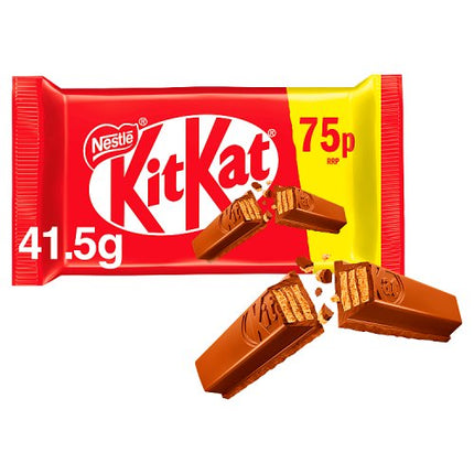 Kit Kat 4 Finger Milk 41.5g 75p