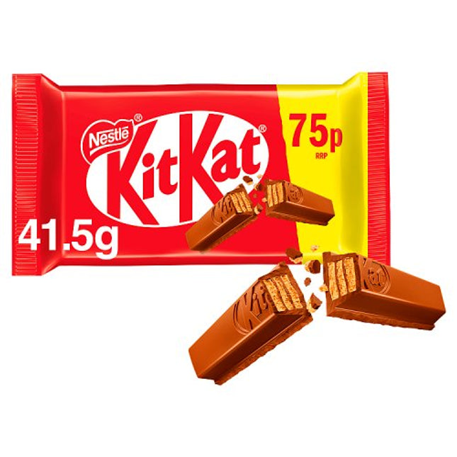 Kit Kat 4 Finger Milk 41.5g 75p