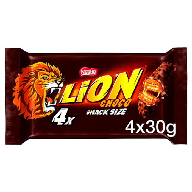 Lion Milk Chocolate Bar 4 Pack (4x30g)