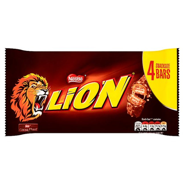 Lion Milk Chocolate Bar 4 Pack (4x30g)