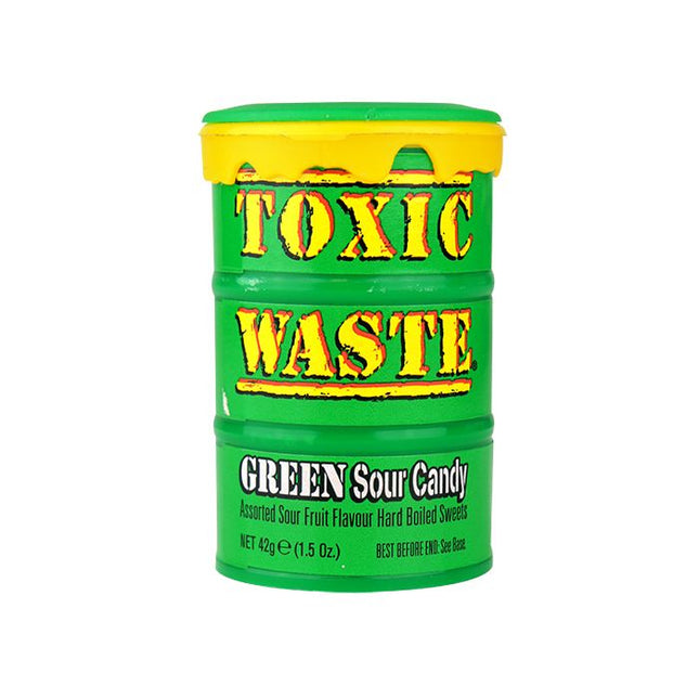 Toxic Waste Green Sour Candy 42g