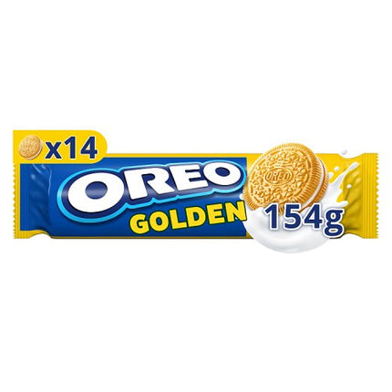 Oreo Golden Sandwich Biscuits 154g