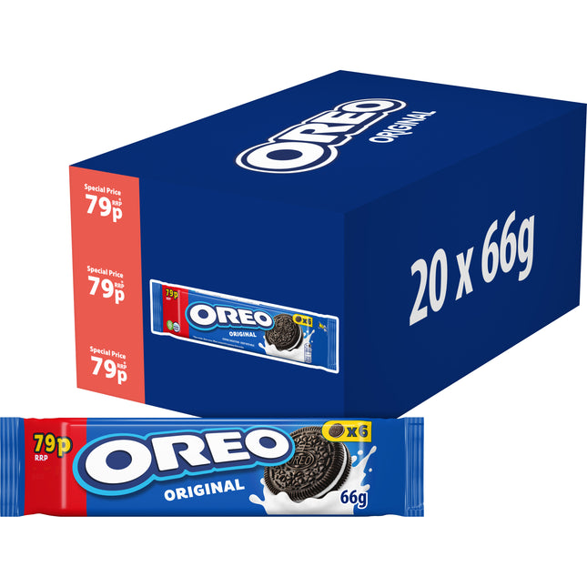 Oreo Original Sandwich Biscuits 154g