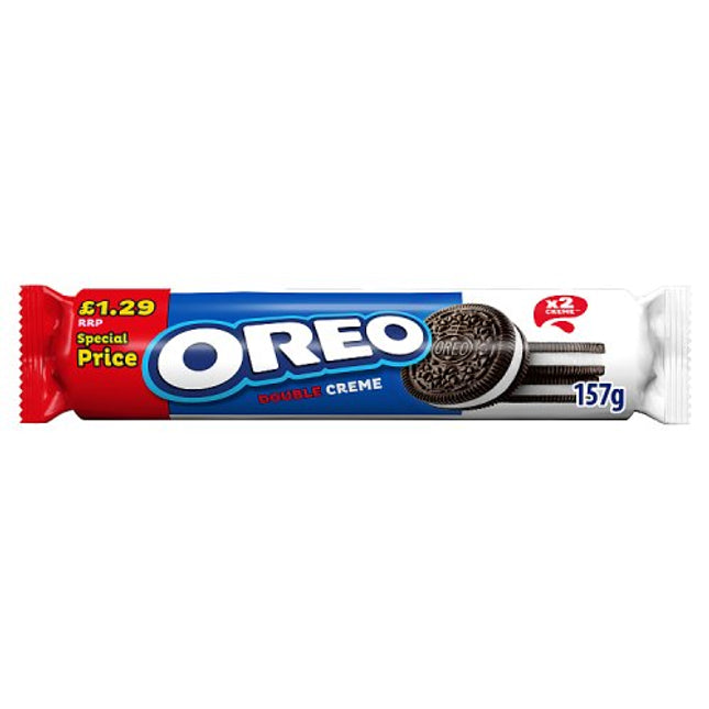 Oreo Double Creme Cookies 157g  £1.29