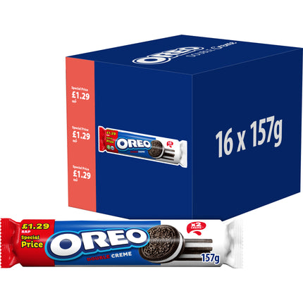 Oreo Double Creme Sandwich Biscuits £1.29 PMP 157g