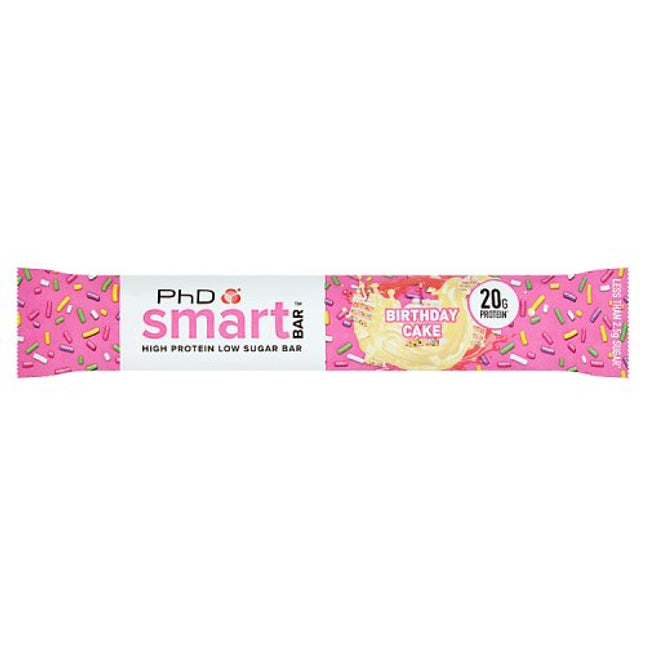 PhD Birthday Cake Smart Bar 64g